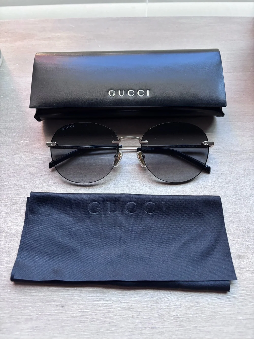 Gucci frameless black